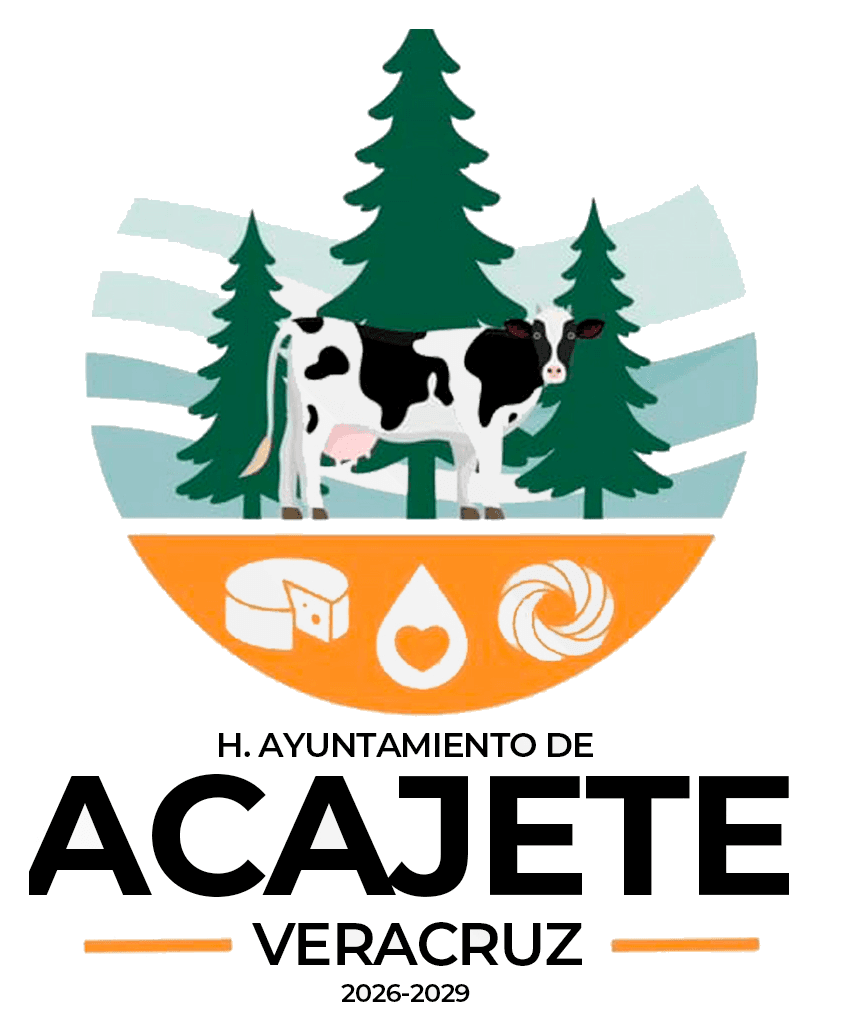 Emblema del H. Ayuntamiento de Acajete, Veracruz 2026-2029